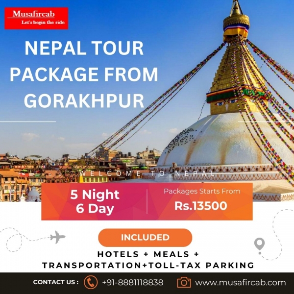 Gorakhpur to Nepal Tour Package 