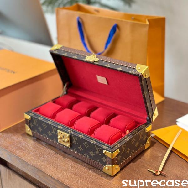 ルイヴィトン 時計ケース コフレ８モントル 8本用 ブランドコピー LOUIS VUITTON モノグラム 腕時計ケース